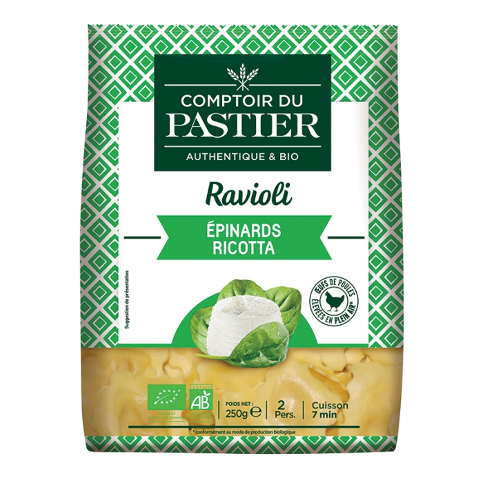 Ravioli Bio Ricotta Pinards Comptoir Du Pastier G L Eau Vive