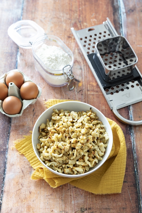 Spaetzle - Recette L'Eau Vive - L'Eau Vive